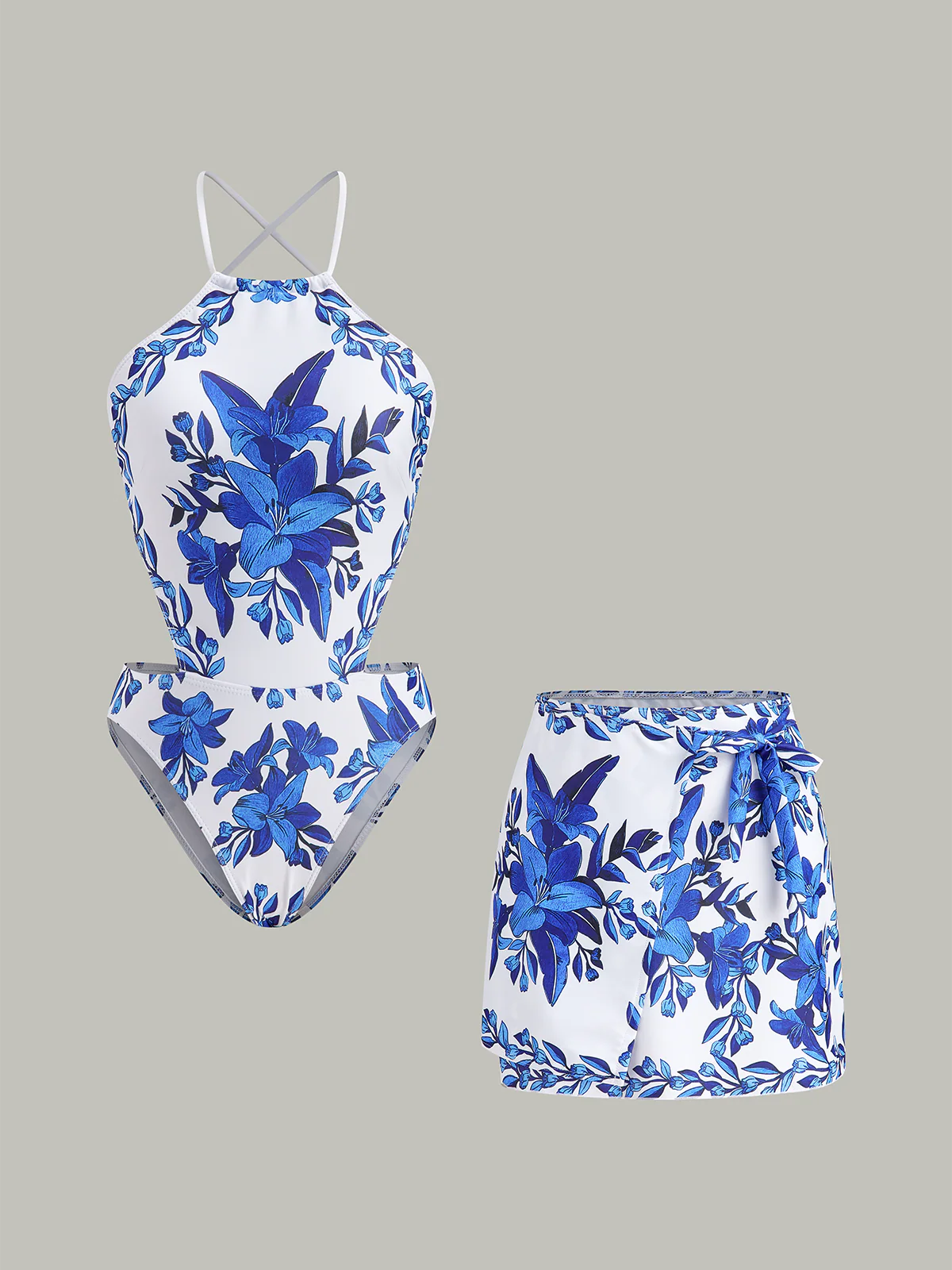 Robe de Plage Lys d'Azur