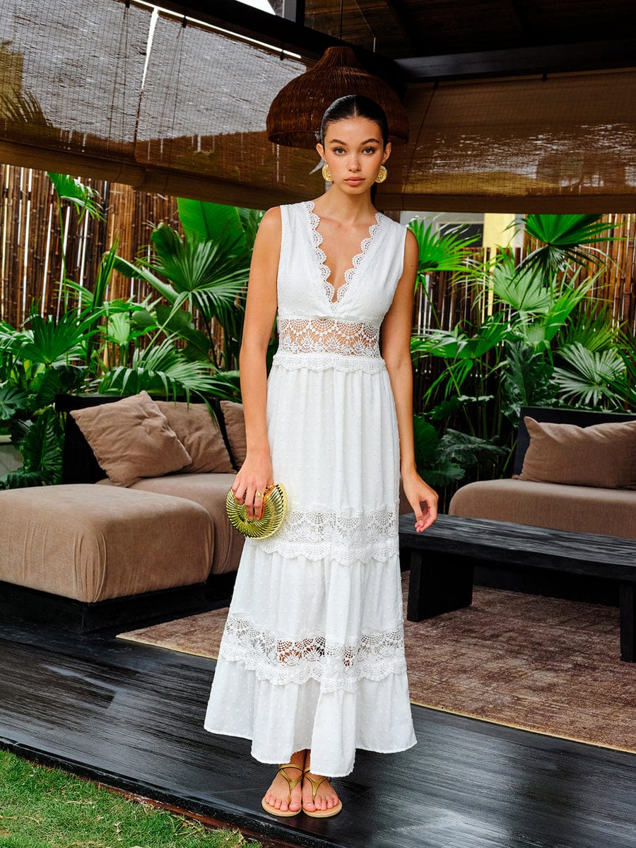 Robe dentelle chic