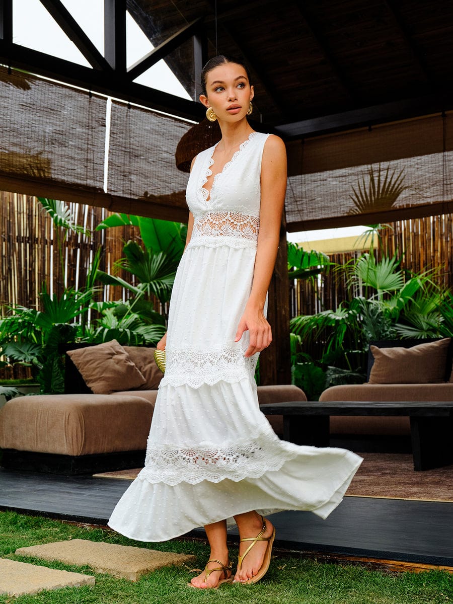 Robe dentelle chic