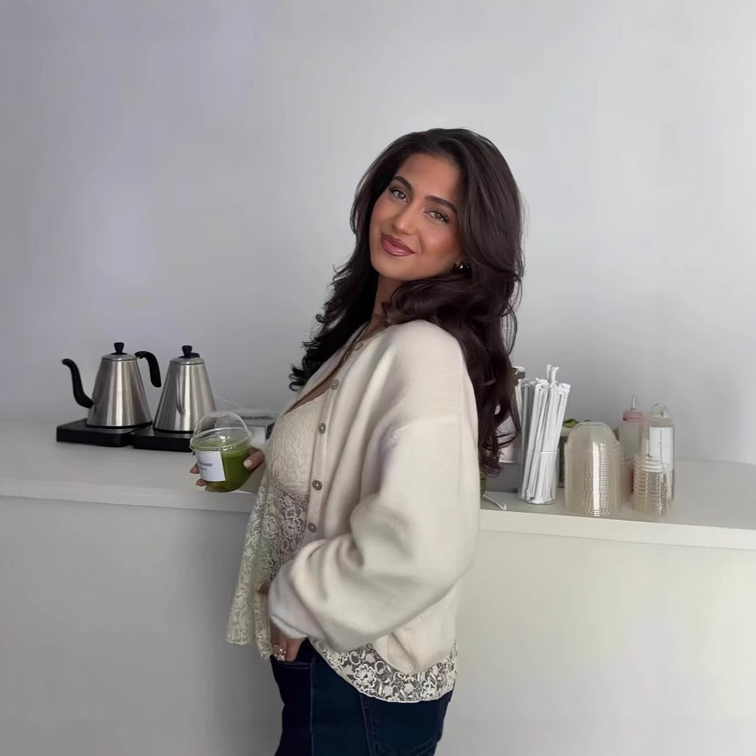 La Douce Maille® | Cardigan Sable