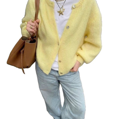 La Douce Maille® | Cardigan Sable