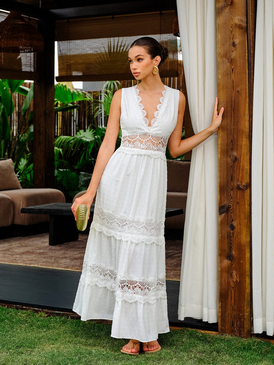 Robe dentelle chic